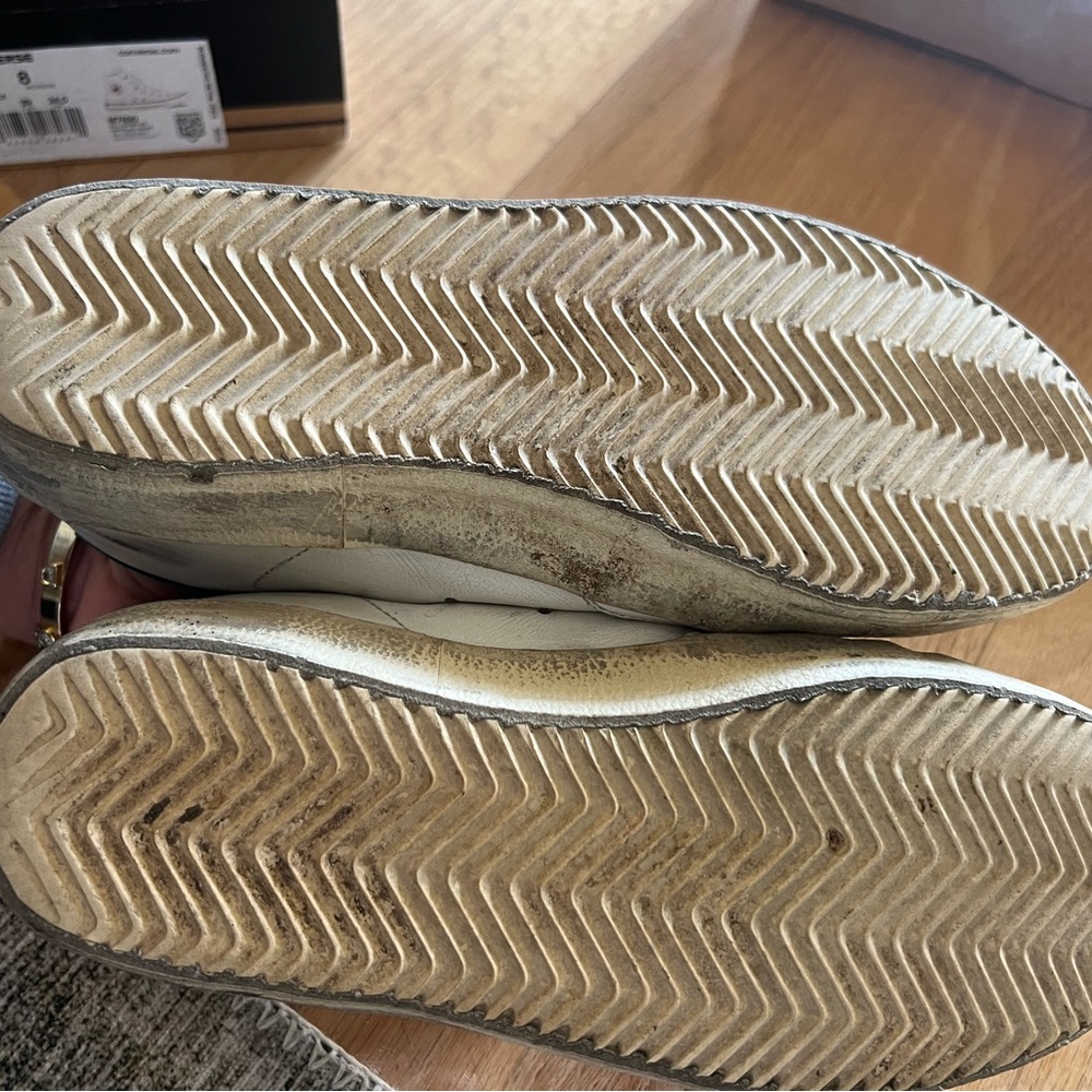 Golden goose white sneakers